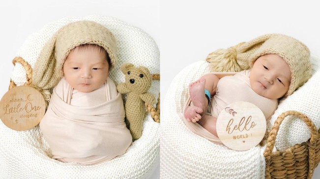 Kelahiran Baby Andrew (instagram)